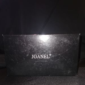 Joanel red and black leather wallet